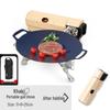 Portable Foldable Outdoor Induction Gas Stove for Camping and Cooking