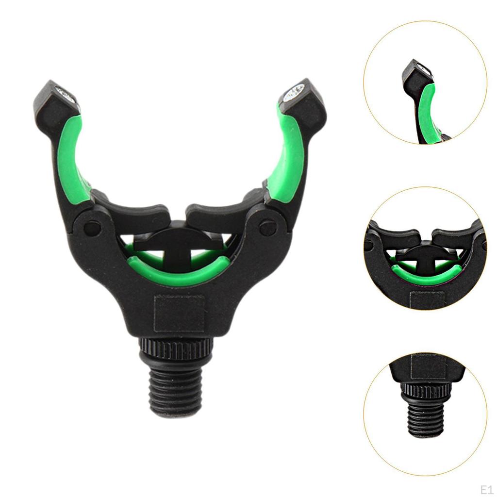 Fishing Rod Rest Gripper Pole Holder Non Slip Support Universal Grips Bracket Head for