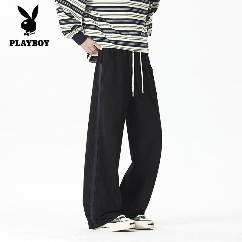 

PLAYBOY Men s Loose Straight-Leg Sweatpants 8XL