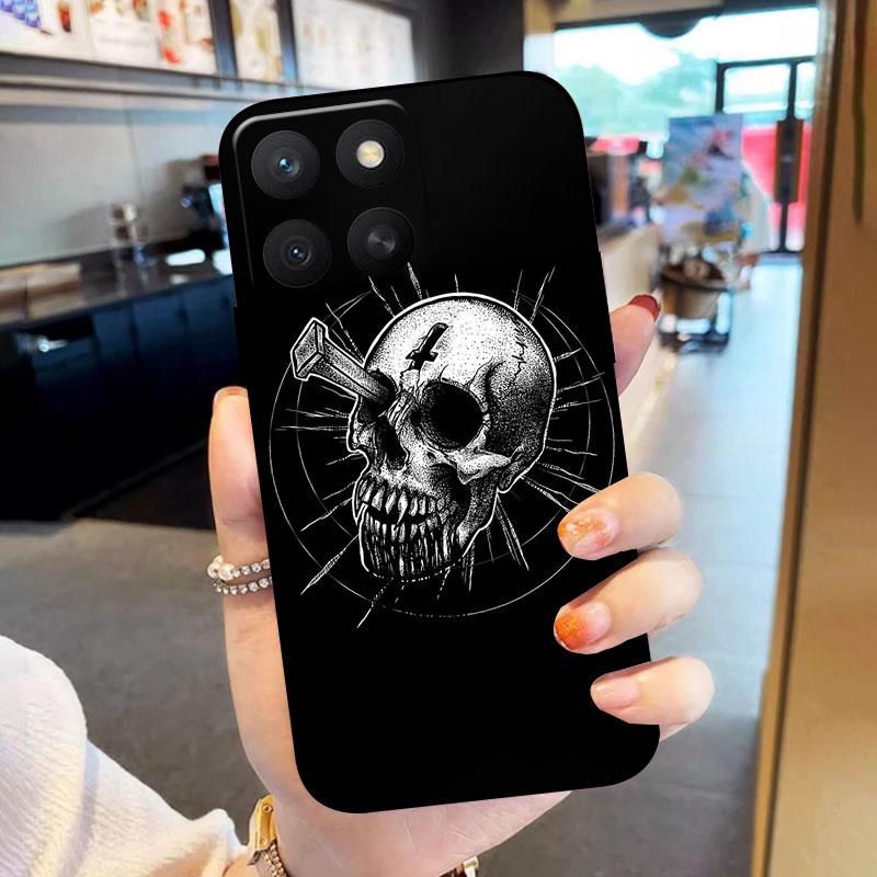 For Honor X8C Case Fashion Soft Silicone TPU Phone Case Back Cover For Honor X8C Protective Cover Fundas Coque Shockproof Bumper