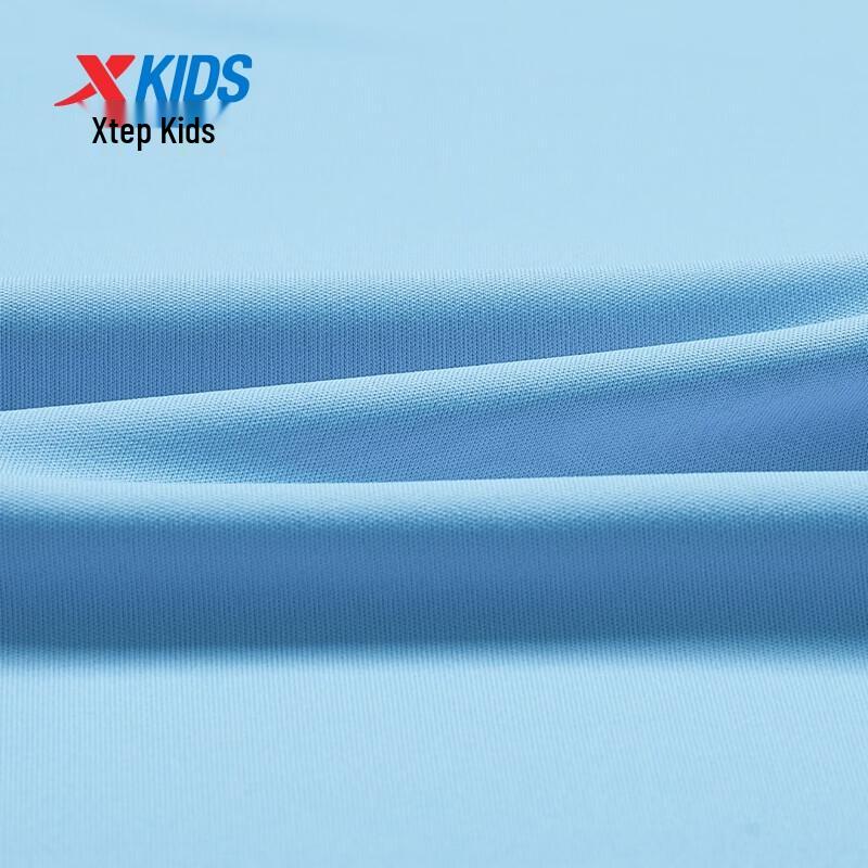 Xtep Boys' Moisture-Wicking Short Sleeve Knit Tee