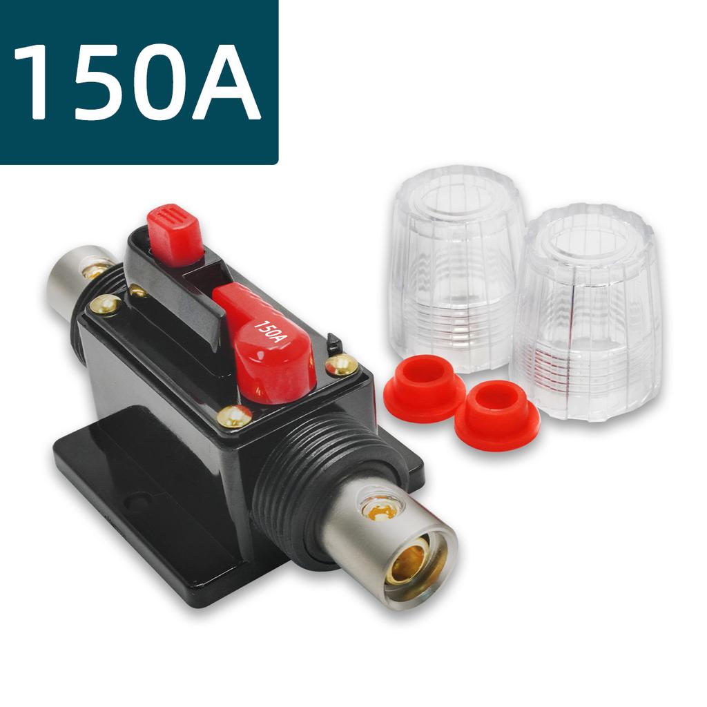 12v-48v Circuit Breaker 30a To 300a Power Protection Fuse Reset Waterproof Car Boat 300a 200a 150a 100a 50a 40a Fuses4