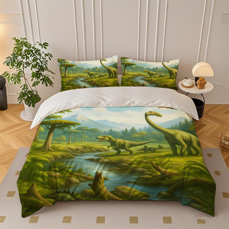 

Quilt Cover Three-Piece Quilt Cover Set 140cm * 200cm - cover + and 1 piece