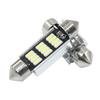 2Pcs 39mm LED Light 600K SMD Car Dome Double-Tip Reading Lamp Roof Bulb
