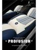 Universal Full Coverage Leather Ice Silk Car Seat Cushion - Four Seasons Use