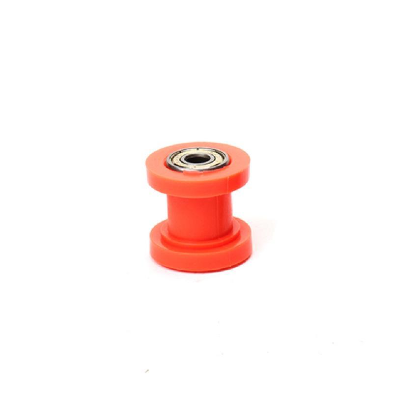 Non-slip Motorcycle 8mm Drive Chain Slider Roller Pulley Tensioner Wheel Guide for Dirt Bike Upgrade