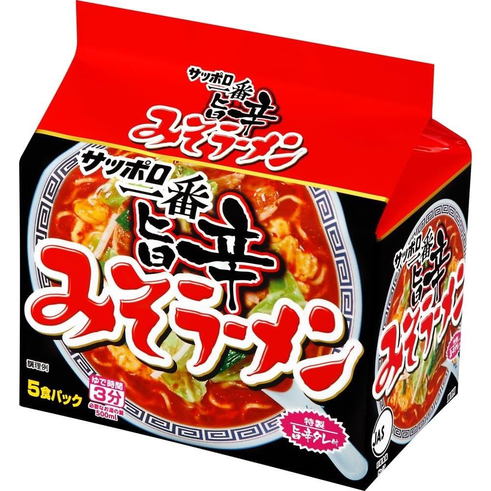 Sapporo Ichiban Miso Ramen Umakara 5-pack (102g5)