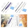 Flute Clarinet Cleaning Brush Set for Trumpet Sax Wind Instrument Accessories Lightweight