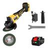 Angle Grinder Tool Cordless Angle Grinder 18V 10000RPM Powerful Brushless Motor Battery Grinder