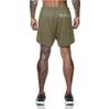 Men's Double-Layer Quick-Dry Sport Shorts for Fitness, Running & Basketball