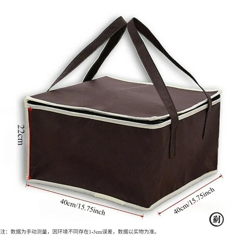 Food Pizza Delivery Insulated Bag Waterproof Camping Warmer Cold Thermal Bag Kit Food Foil Thermal Insulation Bag