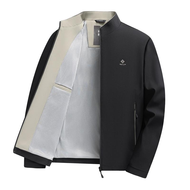 Men's Jacket High-end Casual Business Men's Spring Clothes High-end Daddy Jacket