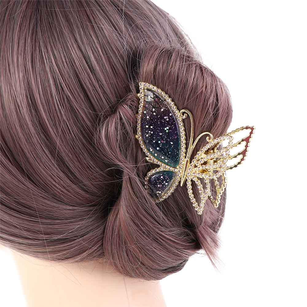 Women Headwear Girls Barrettes Delicate Hairpin Hair Clips Butterfly Hair Claw Hair Accessories