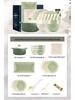 Kangmo Cream Style 18-Piece Ceramic Dinnerware Set