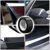 Universal Car 5D Carbon Fiber Sticker Center Control Door Film Welcome Pedal Anti-Stepping Protection Modification Body Film