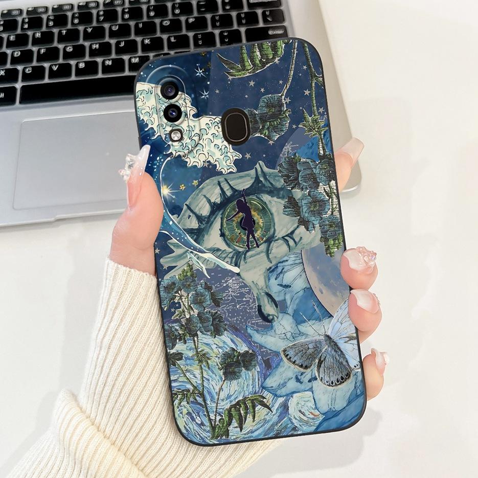 For Samsung Galaxy A20 A30 Case New Luxury Candy Painted Cover Soft Silicone Case For Samsung A30 A 20 Galaxy A20s Fundas Bumper
