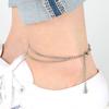 Glory_Arden Surgical Steel Double Chain Anklet / Ghma-011