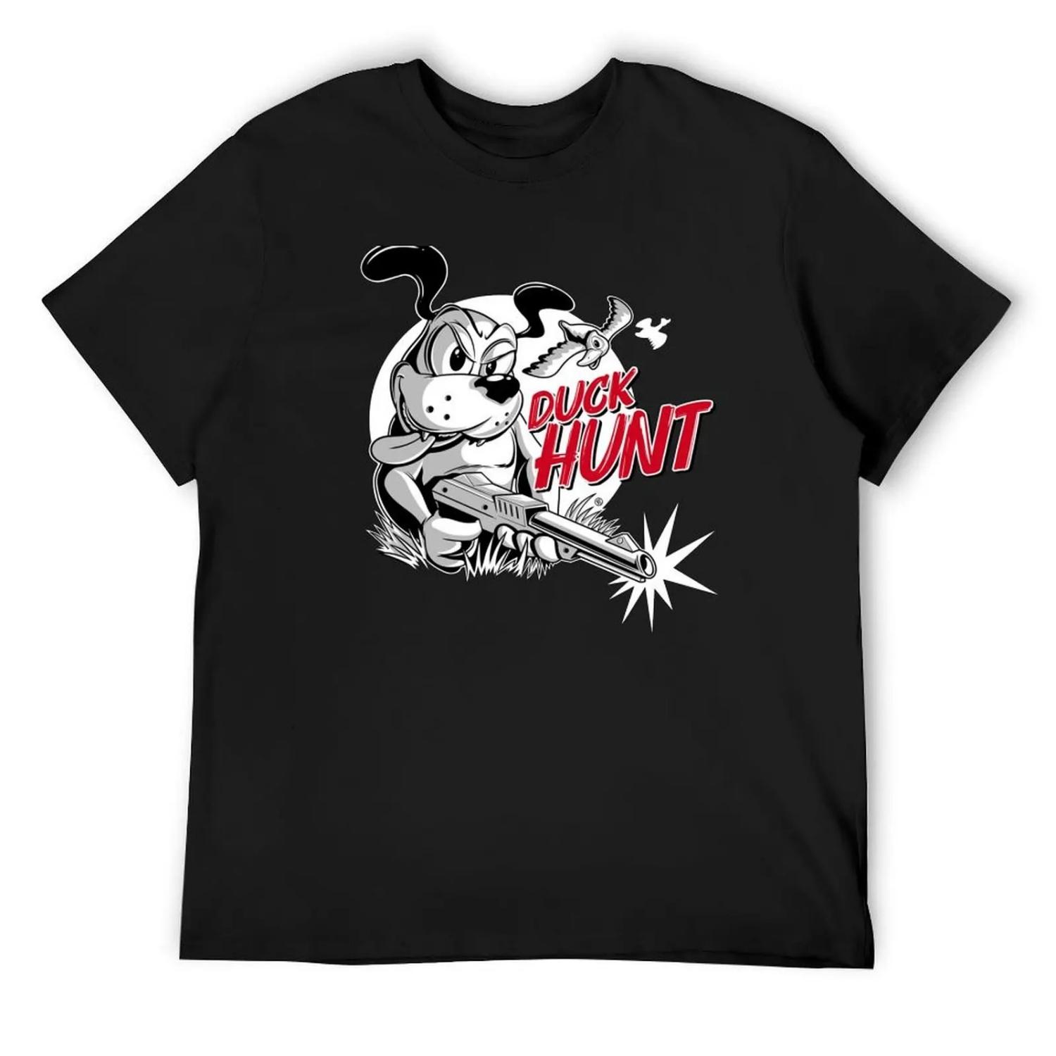 DUCK HUNT T-Shirt summer clothes kawaii clothes rapper graphic tees outfits for men S