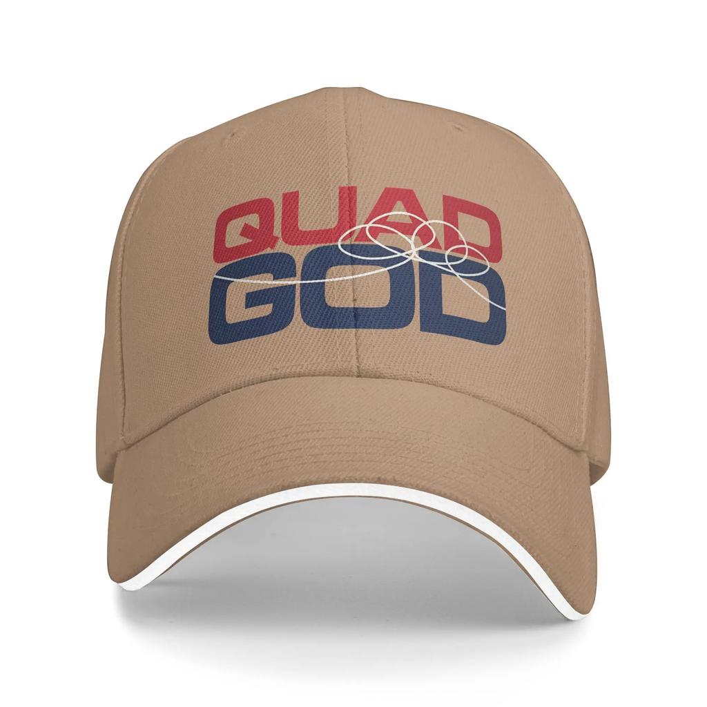 Quad God Baseball Cap Yk Cool Hip Hop Hats Summer Unisex Unisex Tennis Skate Baseball Caps