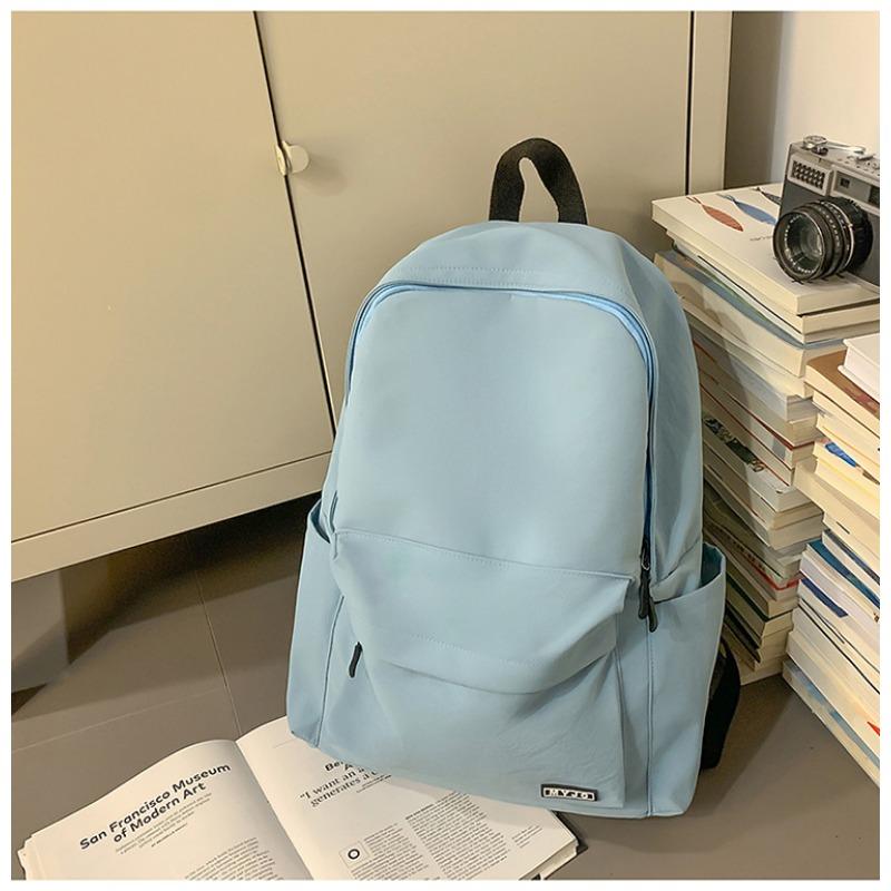 

Школьный рюкзак Женский Простой Универсальный Кампусный Рюкзак Студенческий Стиль Мужской Студенческий Рюкзак Повседневная Женская Сумка синий