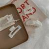 For Girl Headwear Hair Accessories Acetic Acid Hair Claw Korean Style Crab Clip Women Hair Clip
