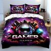 Gaming Accessories Set - Gamers Gift Soft Comfortable Duvet Cover Bedding Set Included 1*Duvet Cover & 2*Pillowcases gift