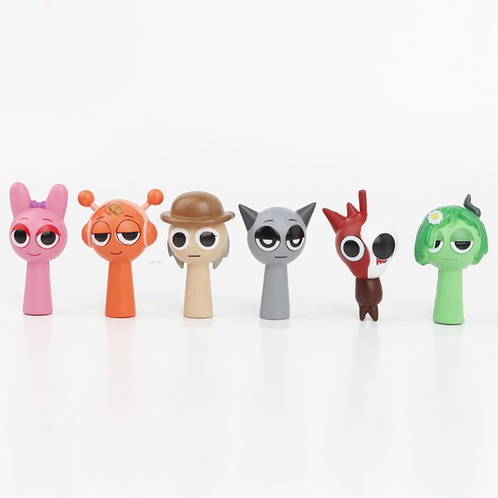 Sprunki Figure Sprunki Plastic Model Game Character Character Collection Height box 4~5cm (24 types/color packaging)