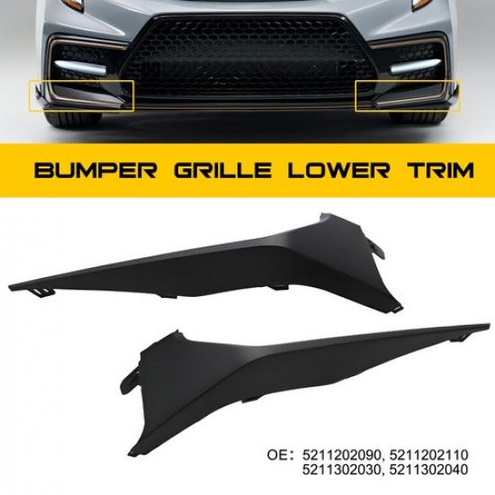For    Toyota Corolla SE XSE Front Bumper Grille Lower Trim Molding