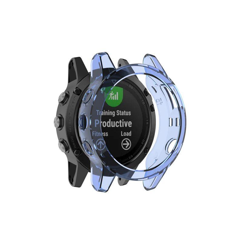 TPU Soft Case For Garmin Fenix 5X 5 5S Plus Smart Watch Silicone Cover Bumper For Fenix5 5S 5X Protective Shell Accessory