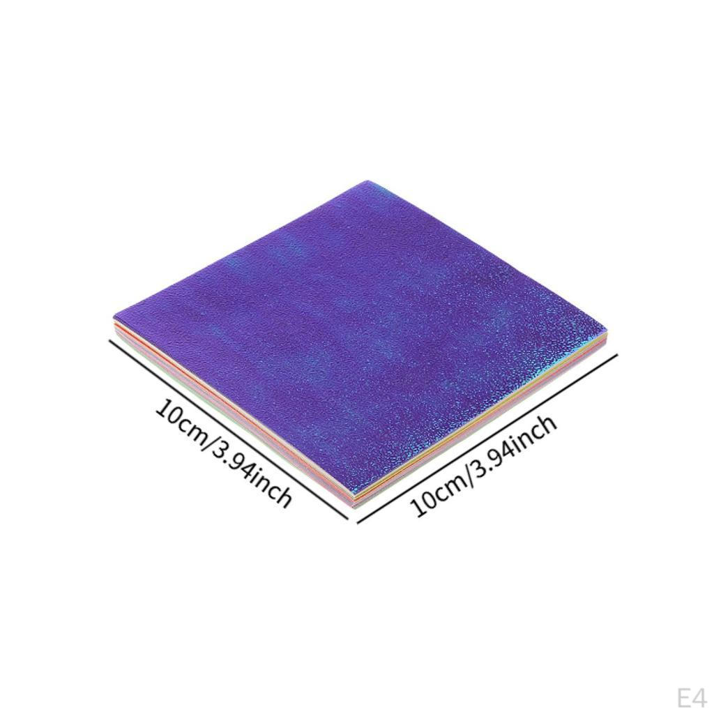 50 Colored Pearl Paper Handmade DIY Folding Craft