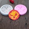 Fondant Silicone Mould China Dragon Phoenix Style Cake Mould Chocolate Fondant Mould Baking Tools