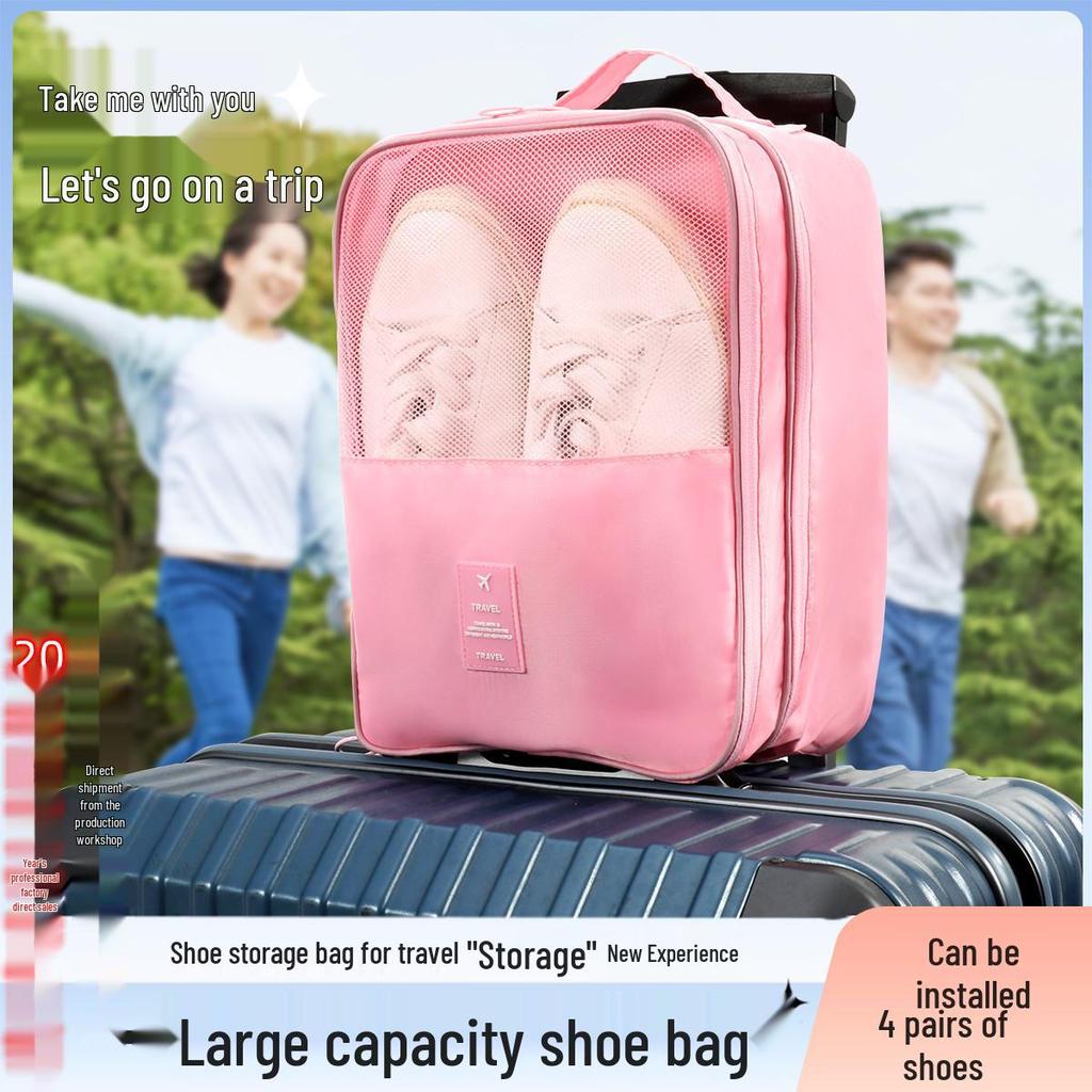 Multi-functional Portable Dustproof Shoe Storage Bag for Travel and Home Use