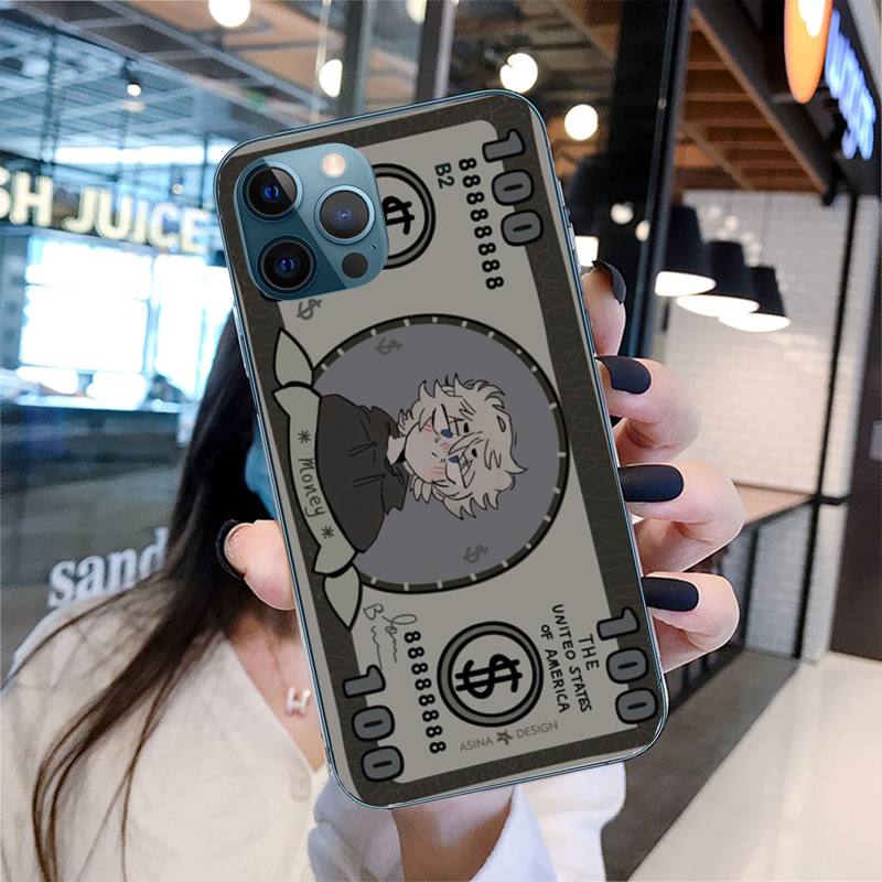 Etui na telefon w kształcie banknotu dla Iphone 7 8 Plus X Xr Xs 11 12 13 Se2020 Mini Mobile Iphones 14 Pro Max