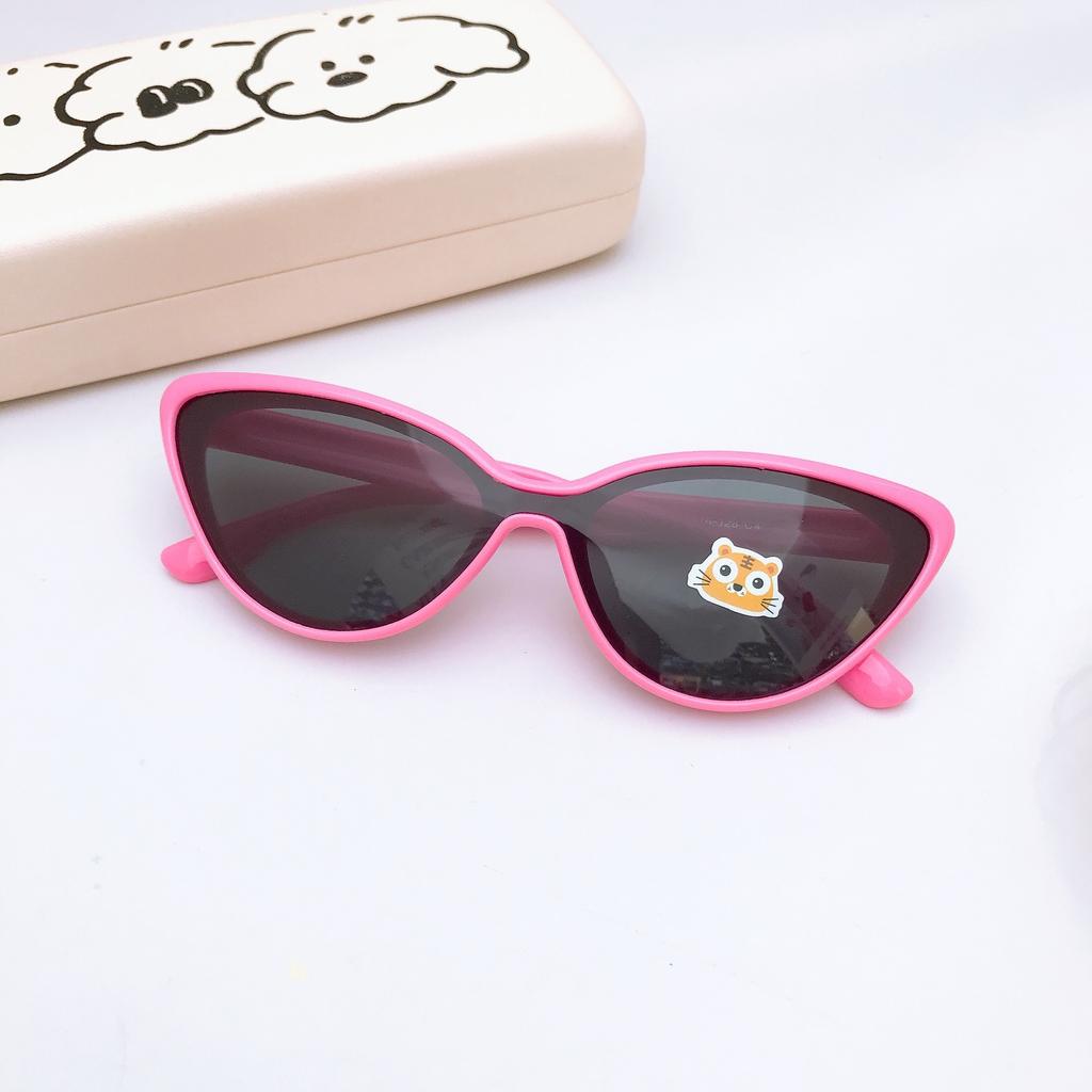 Children'S Sunglasses Travel Sunscreen Silicone Polarized Light Men'S And Women'S Sunglasses Cat Eye Cute Glasses
