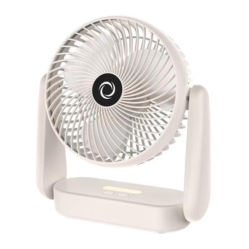 OEING Outdoor Mini Portable USB Camping Fan with Light