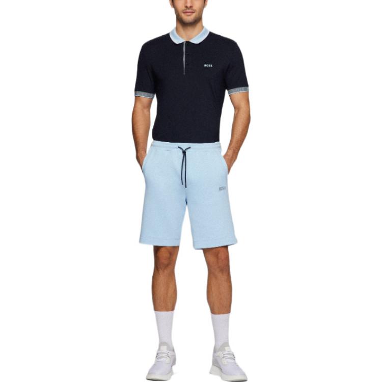 HUGO BOSS SS22 Polo Shirt Men's Dark Blue 50471914-402