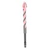 Four-Edged Eccentric Drill Bit Serrated Skewed Head Tile Drill Bit High Hardness Concrete Drill Bit Set Drilling Tool