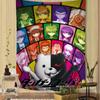 Classic Anime Danganronpa Wall Tapestry  Unleash Creativity Elevates Living Rooms  Dorms Wall Art Decor for Themed Spaces