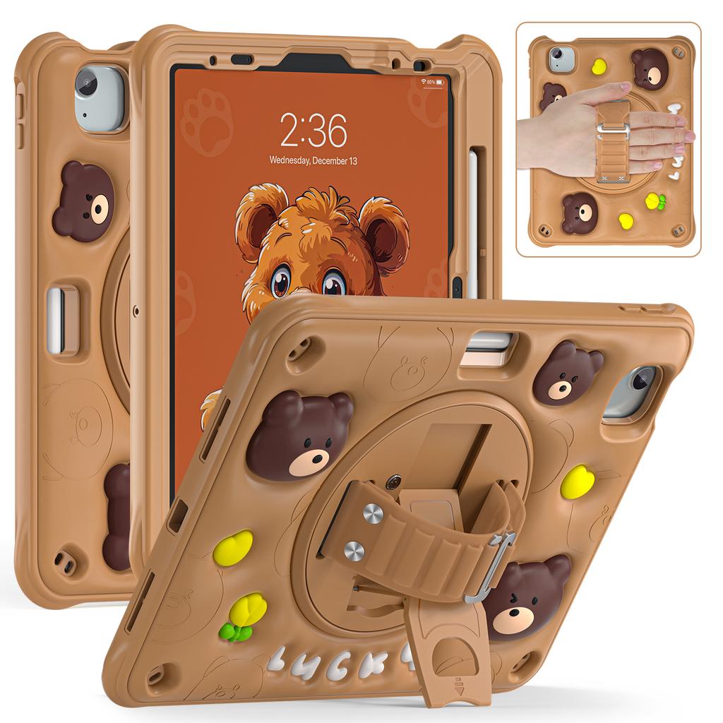 For iPad Air 11 (2025)/(2024)/Air (2022)/(2020)/Pro 11 (2022)/(2021)/(2020)/(2018) Case Kickstand Tablet Cover