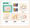 Children's Embroidery and Threading Wooden Toy - DIY Educational Set for Kindergarten