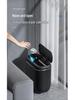 Pattumiera Intelligente Impermeabile IPX5 con Display LED, Coperchio Silenzioso e Attivazione a Pedale