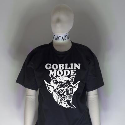 GOBLIN MODE Shirt | Horror Film Witchcraft Goth Emo Against Me Anarchism Crass