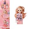 1/12 6.6in Bonecas Bjd Princesa Fofas Articulações Móveis Presente de Aniversário para Crianças