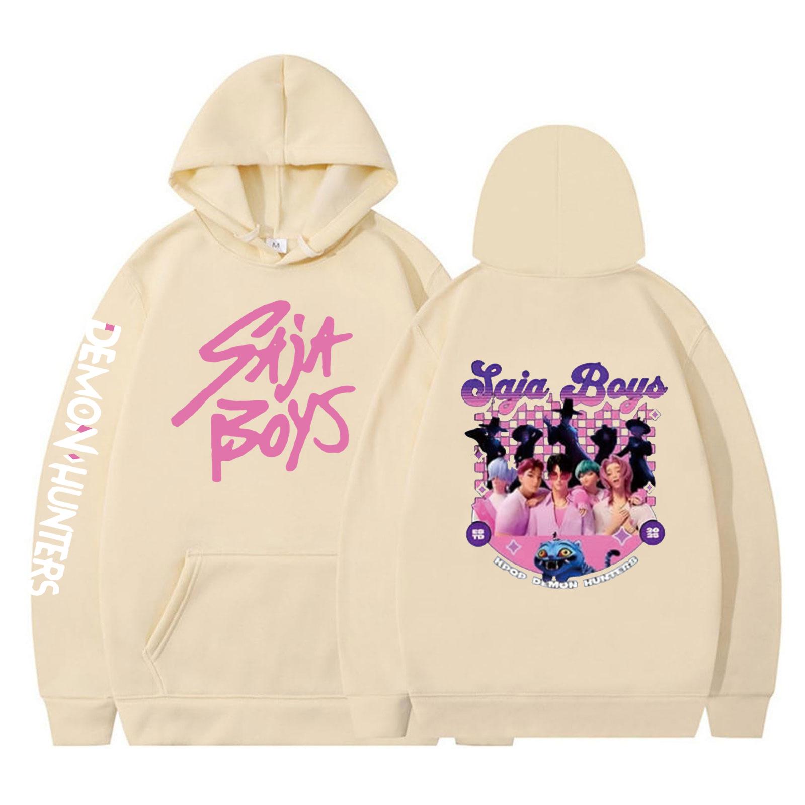 

Женские толстовки, осенняя мода, свитшоты с принтом, повседневная толстовка с длинным рукавом, свободная толстовка, осенняя толстовка L бежевый