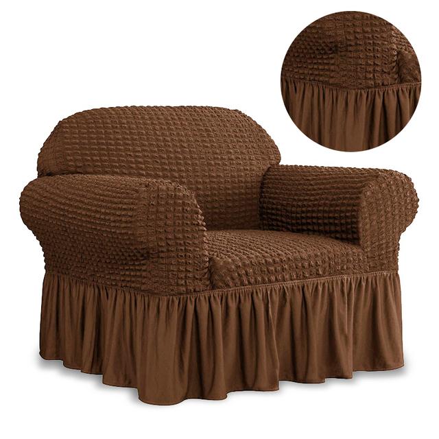 

Чехол на кресло в европейском стиле на 1 место с юбкой, эластичный чехол для дивана для гостиной, эластичный чехол для углового дивана, дивана 75-120cm