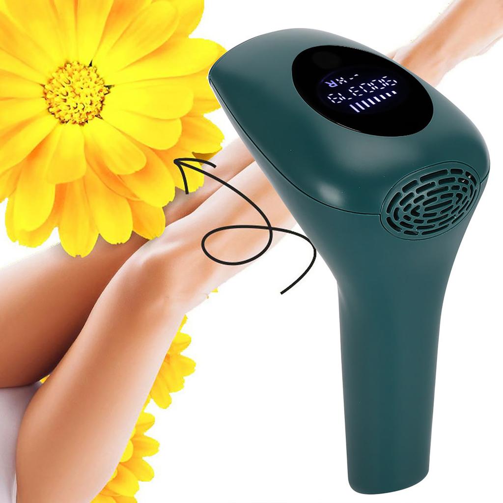 Household Electric Epilator Depilator IPL Hair Removal Machine Green Black (100‑240V)