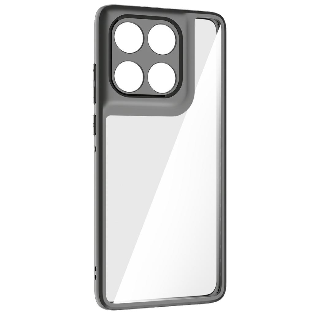 For Motorola Edge 60 5G/60 Fusion 5G Case Shockproof PC + TPU Clear Back Phone Cover