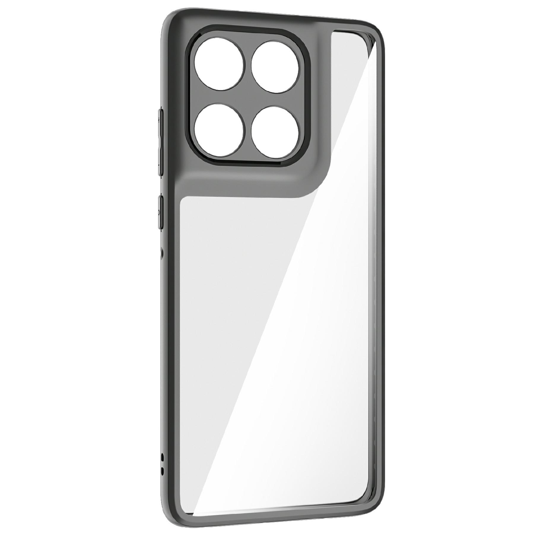 

Чохол для Motorola Edge 60 5G/60 Fusion 5G Протиударний PC+TPU Прозорий Задній Чохол для Телефону As Shown A