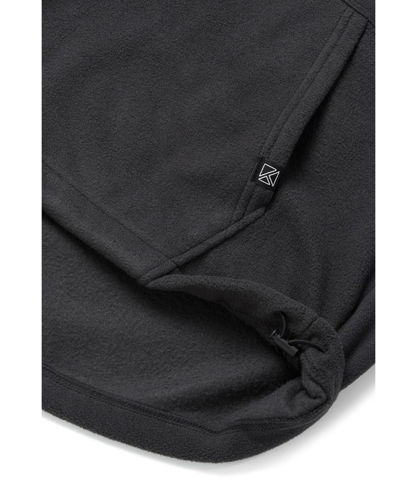 KULTE S-Script Logo Fleece Half Zip Crewneck_Grey