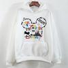 2025 Women's Disney Vacation Family Sweatshirt, Hooded Print Casual Sweatshirt, Fashionable Travel Sweatshirt, Autumn Pullover